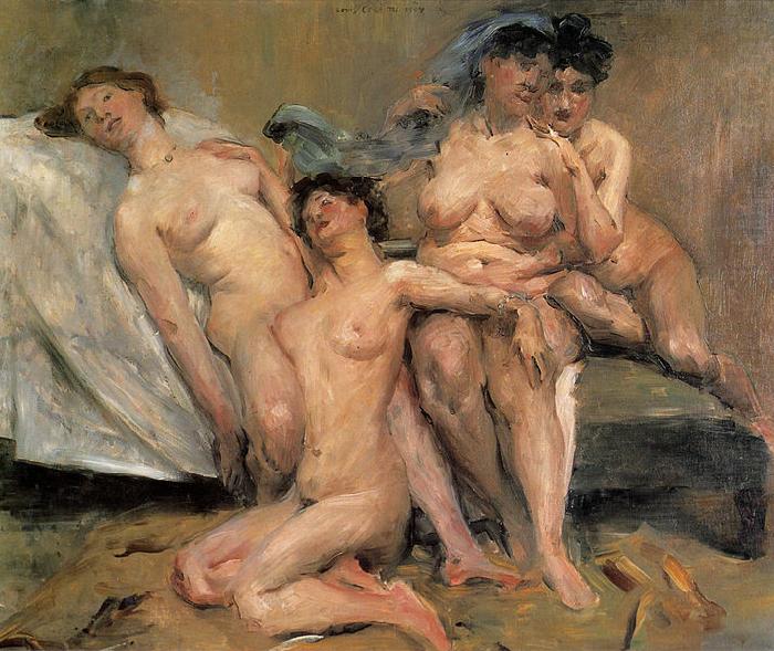 Lovis Corinth Frauengruppe china oil painting image